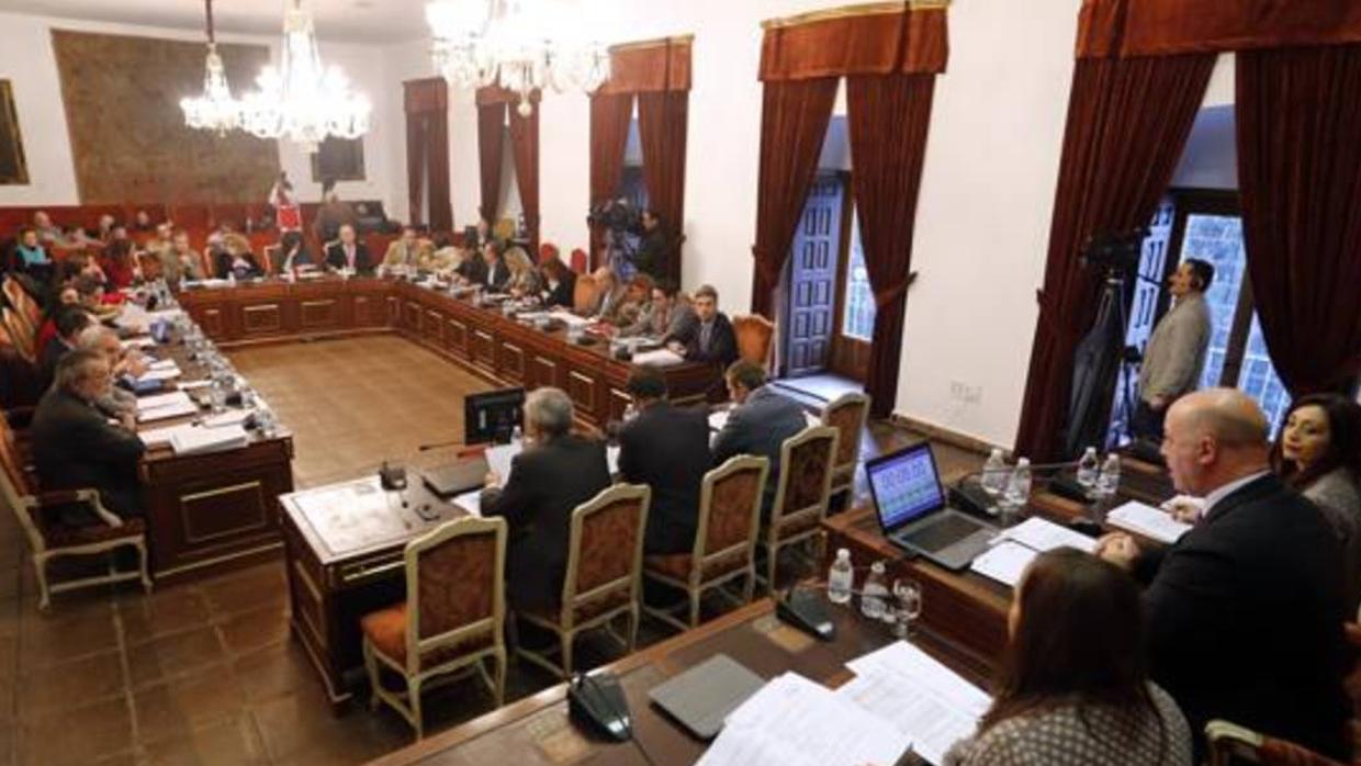 Un pleno de la Diputación de Córdoba