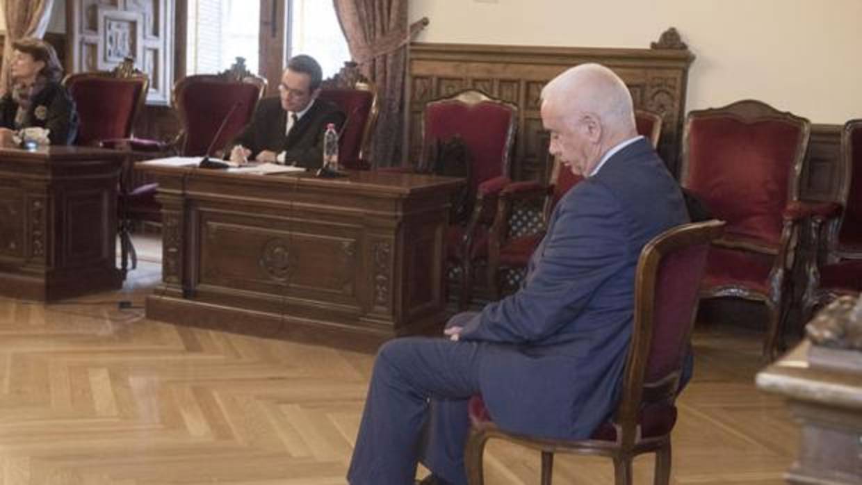 Luciano Alonso, durante el juicio