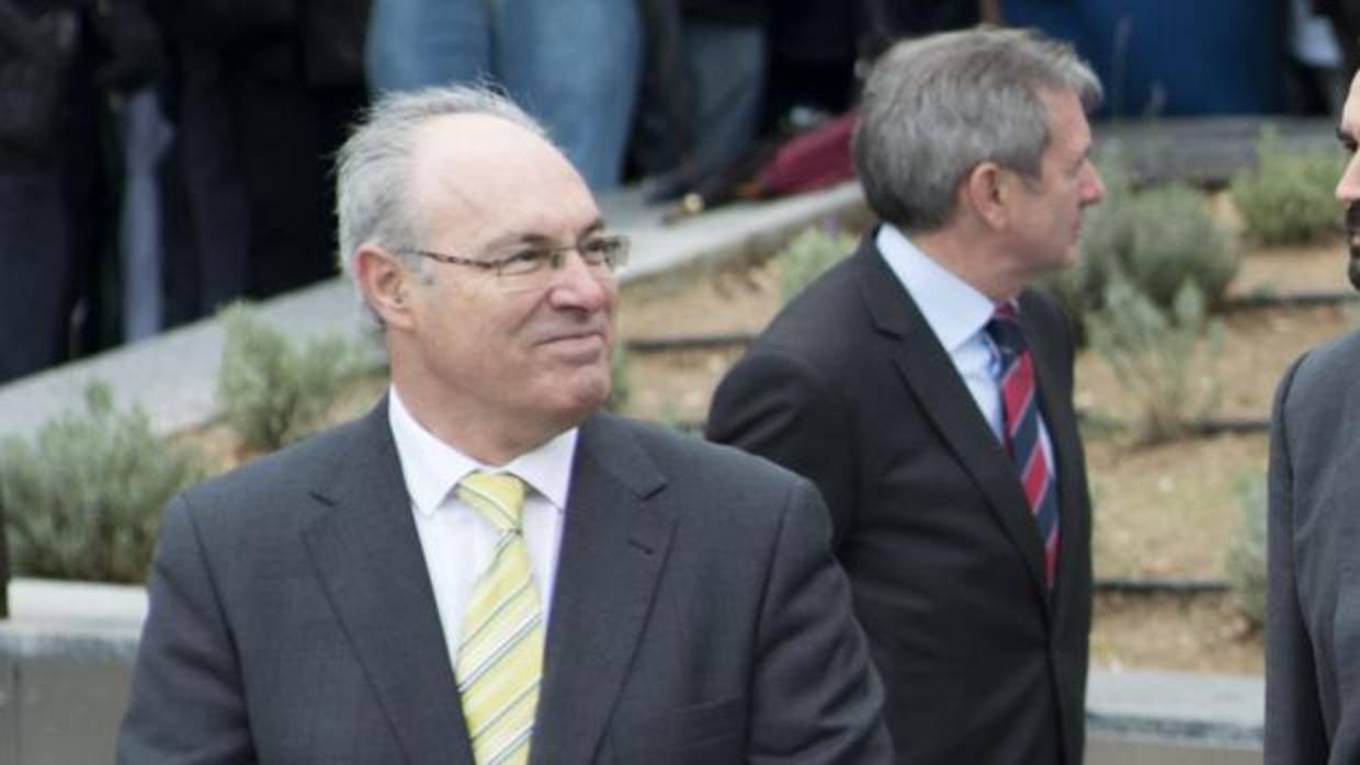 El presidente del Parlamento, Juan Pablo Durán, en un acto celebrado en Jaén