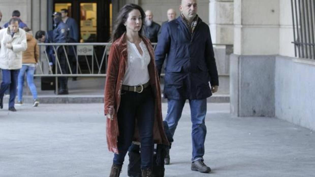 La juez Mercedes Alaya ayer