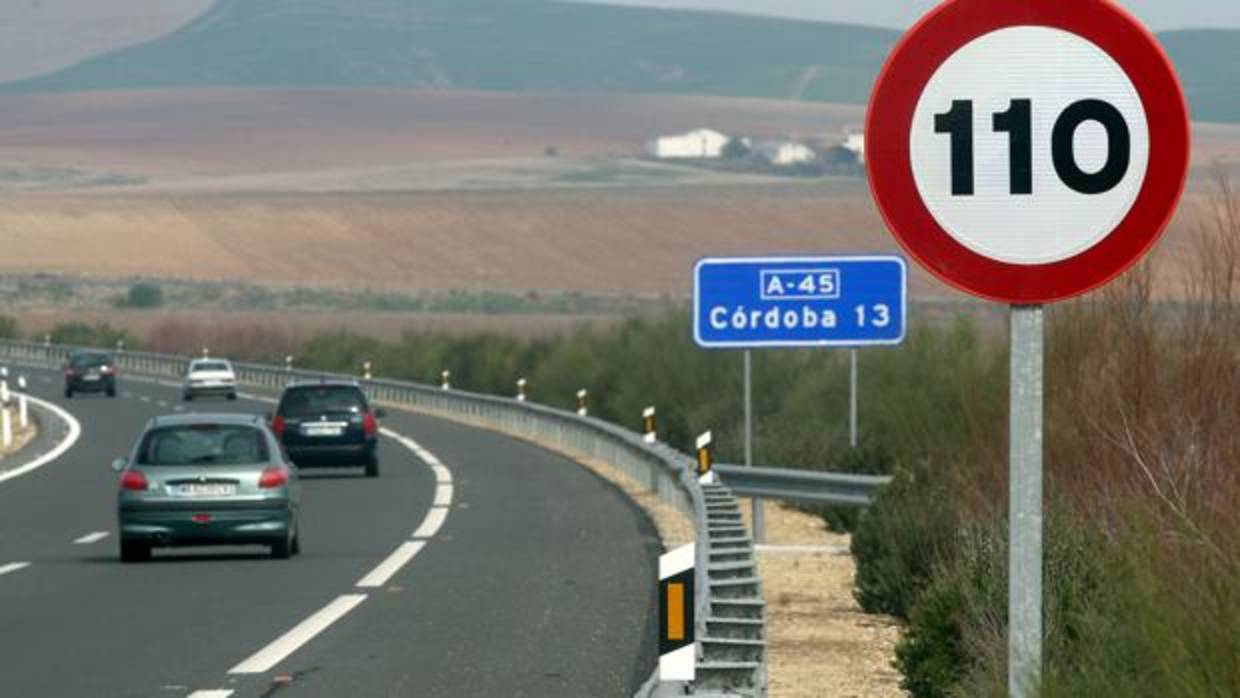 Imagen de la A-45, carretera en la que se ha producido el accidente mortal