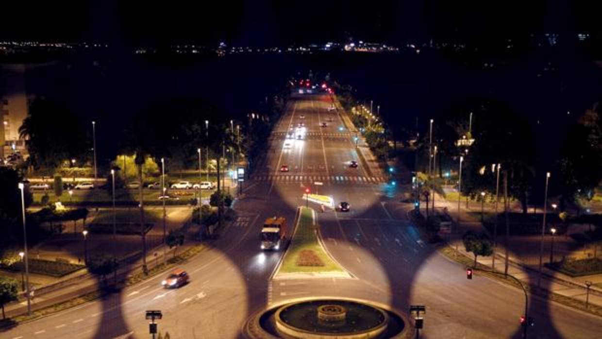 Vista de Conde de Vallellano desde el Hotel Eurostars Palace