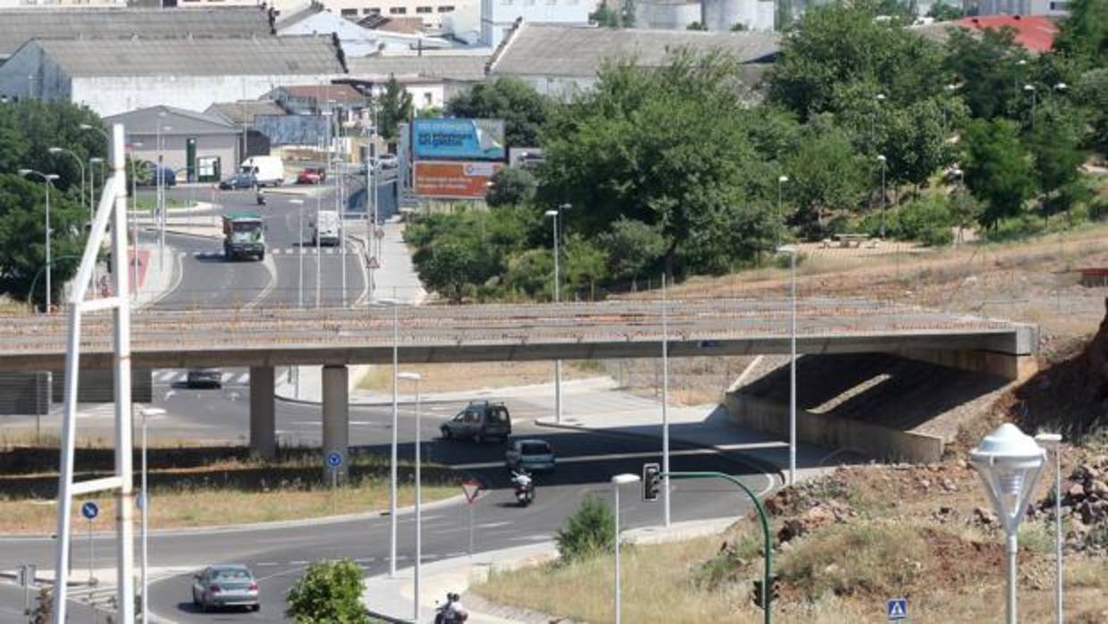 Imagen de la inacabada Ronda Norte de Córdoba