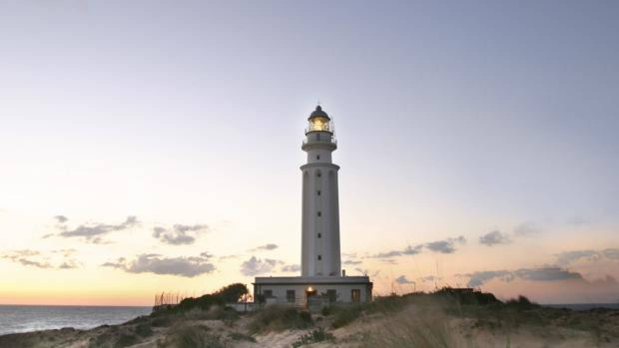 El faro del Cabo de Trafalgar, en Barbate