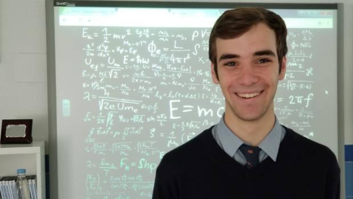 Luis García de Viguera Enrile ha obtenido uno de los bronces en la Olimpiada Española de Física