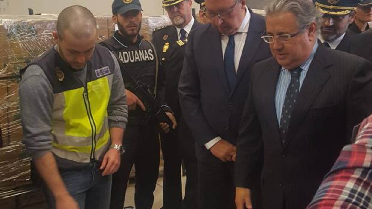 Intervenido en Algeciras el mayor alijo de cocaína en un contenedor en Europa