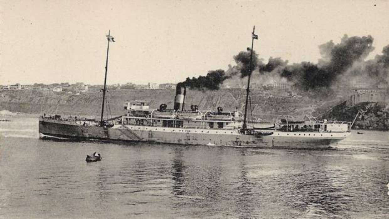 El Sidi Brahim, embarcación que en al menos dos ocasiones, recaló en Málaga para llevar a Marruecos a los franceses evadidos