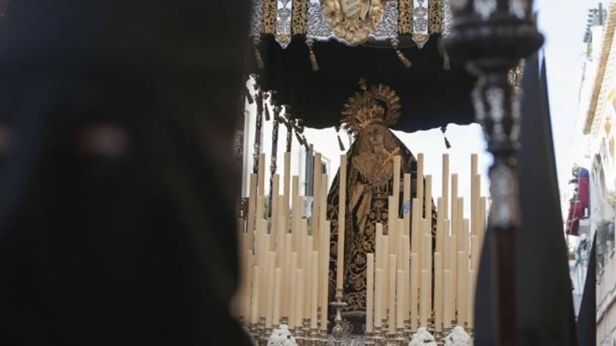 María Santísima Nazarena el pasado Jueves Santo