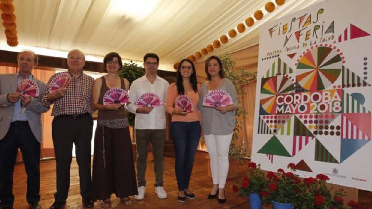 La alcaldesa de Córdoba, hoy en la presentación de la Feria