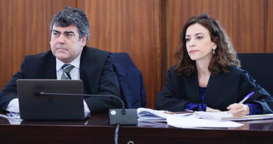 Los abogados del PP en el caso ERE, Luis García Navarro y Lourdes Fuster