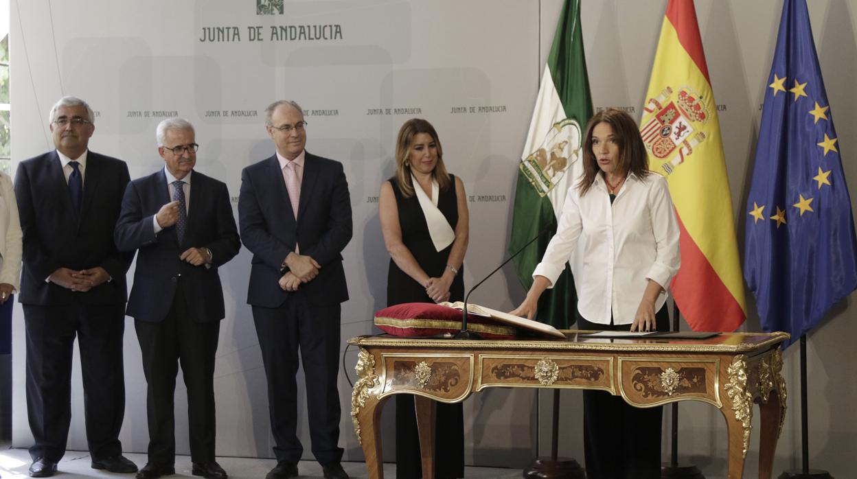 La nueva consejera Lina Gálvez