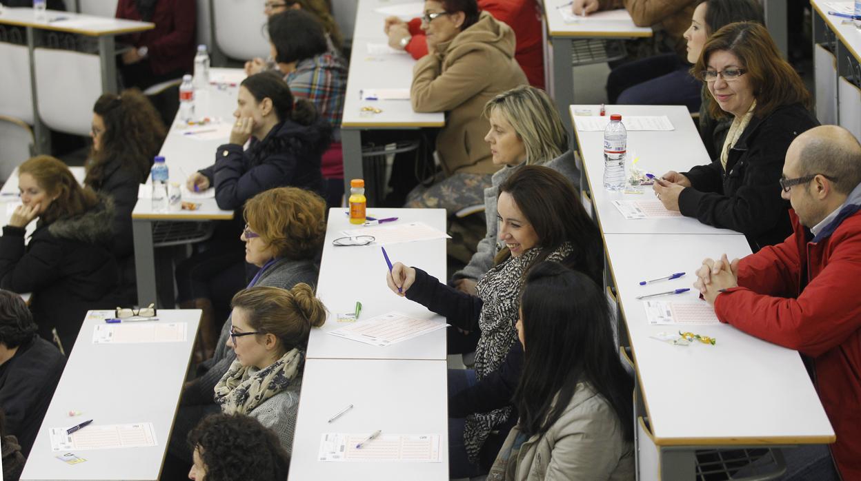 Imagen de archivo de opositiores del SAS