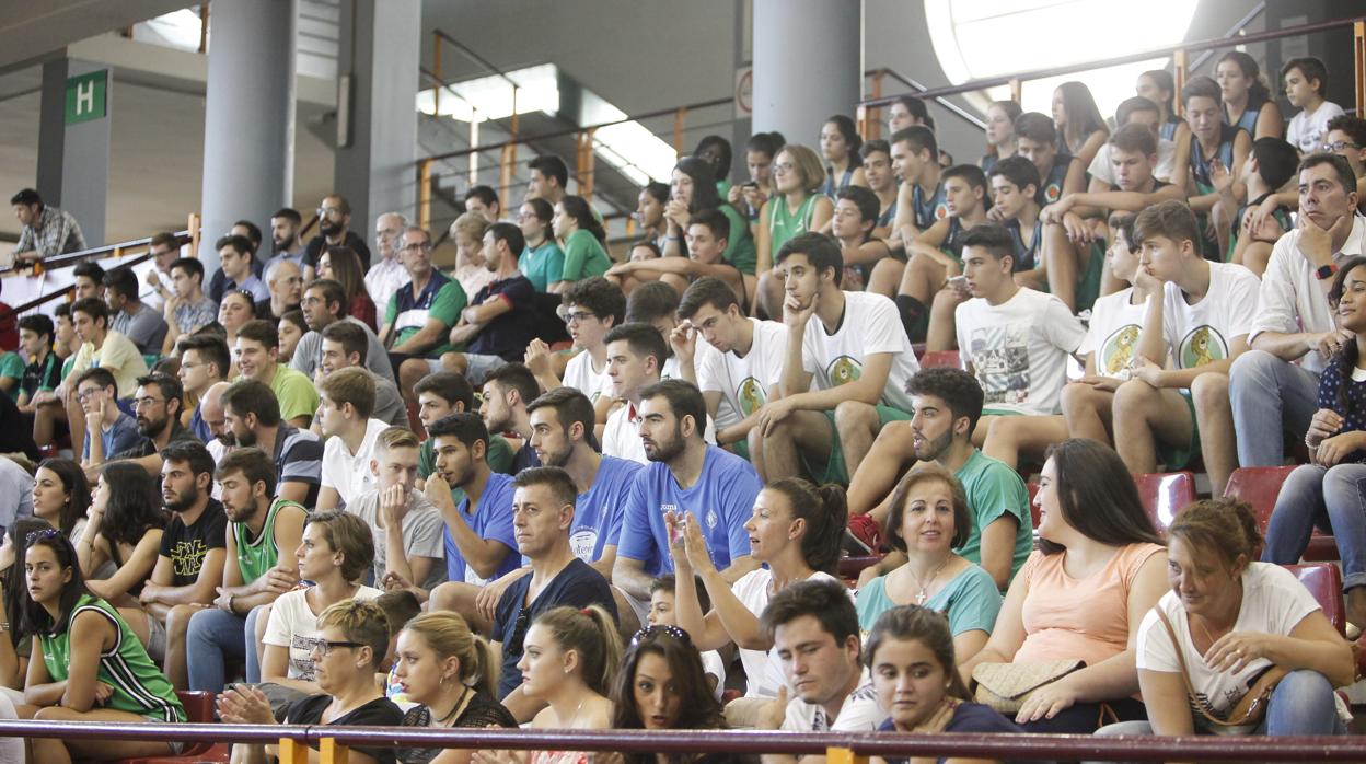 Aficionados ven un partido en Vista Alegre