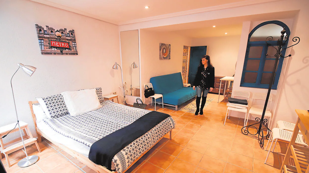 Un apartamento preparado como alojamiento para turistas en Córdoba