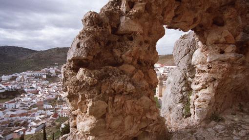 Vista del pueblo de Luque desde una de las zonas de su castillo