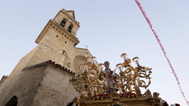 San Lorenzo irá sobre el paso del Corpus Christi de la Sagrada Cena de Córdoba