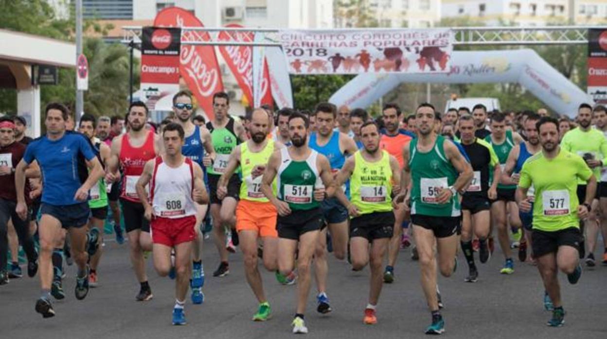 Una de las Carreras Populares celebradas en la provincia de Córdoba