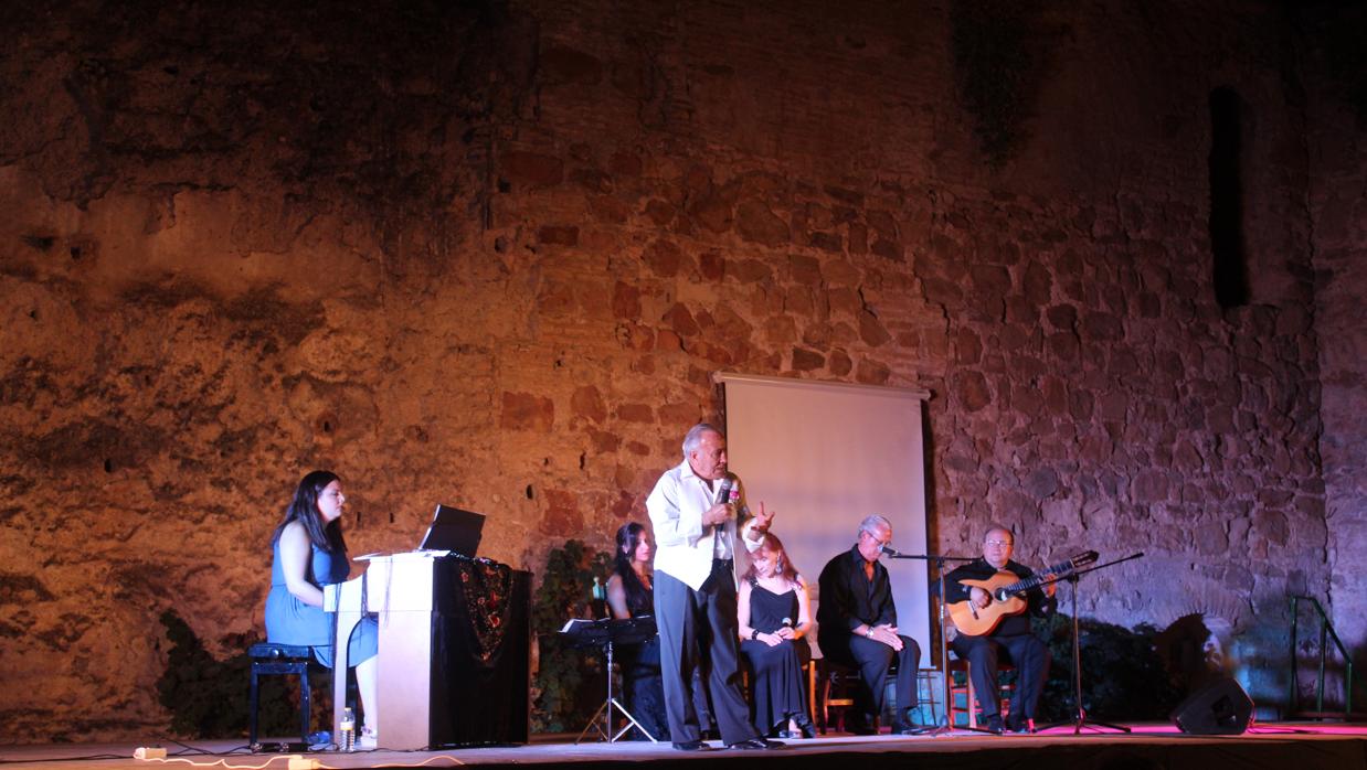 Representación de la obra «Recordando a Federico» en la Muestra de Teatro de Castro del Río
