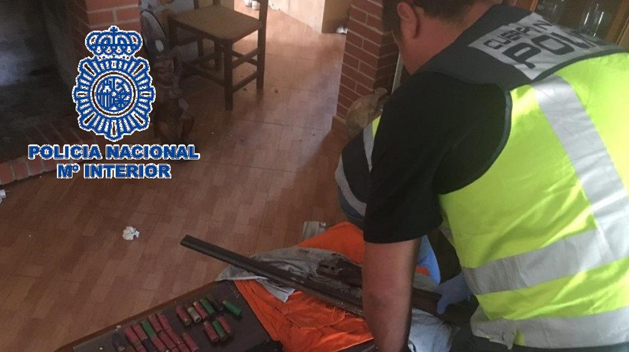 Material incautado a los secuestradores