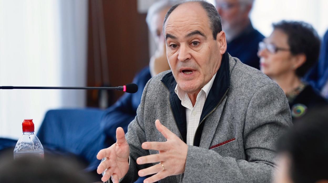 Juan Márquez durante su declaración en el juicio de la pieza política del caso ERE