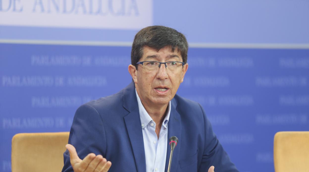 El presidente de Ciudadanos en Andalucía