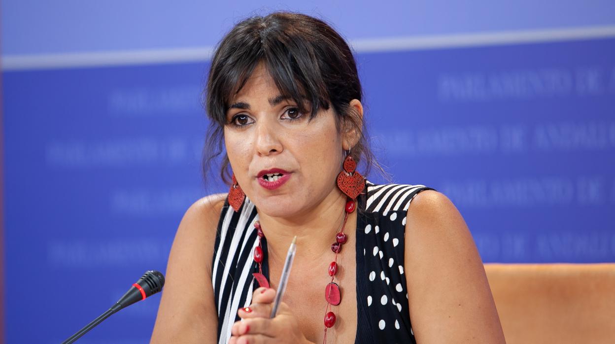 Teresa Rodríguez, coordinadora de Podemos Andalucía