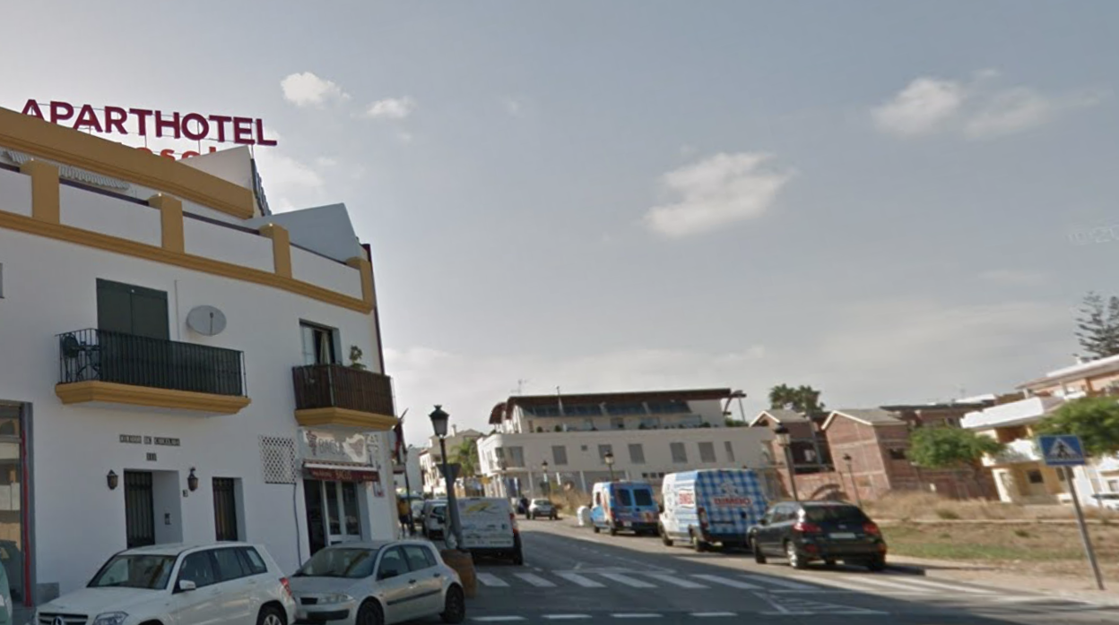 Apartahotel de Estepona donde se ha producido el suceso