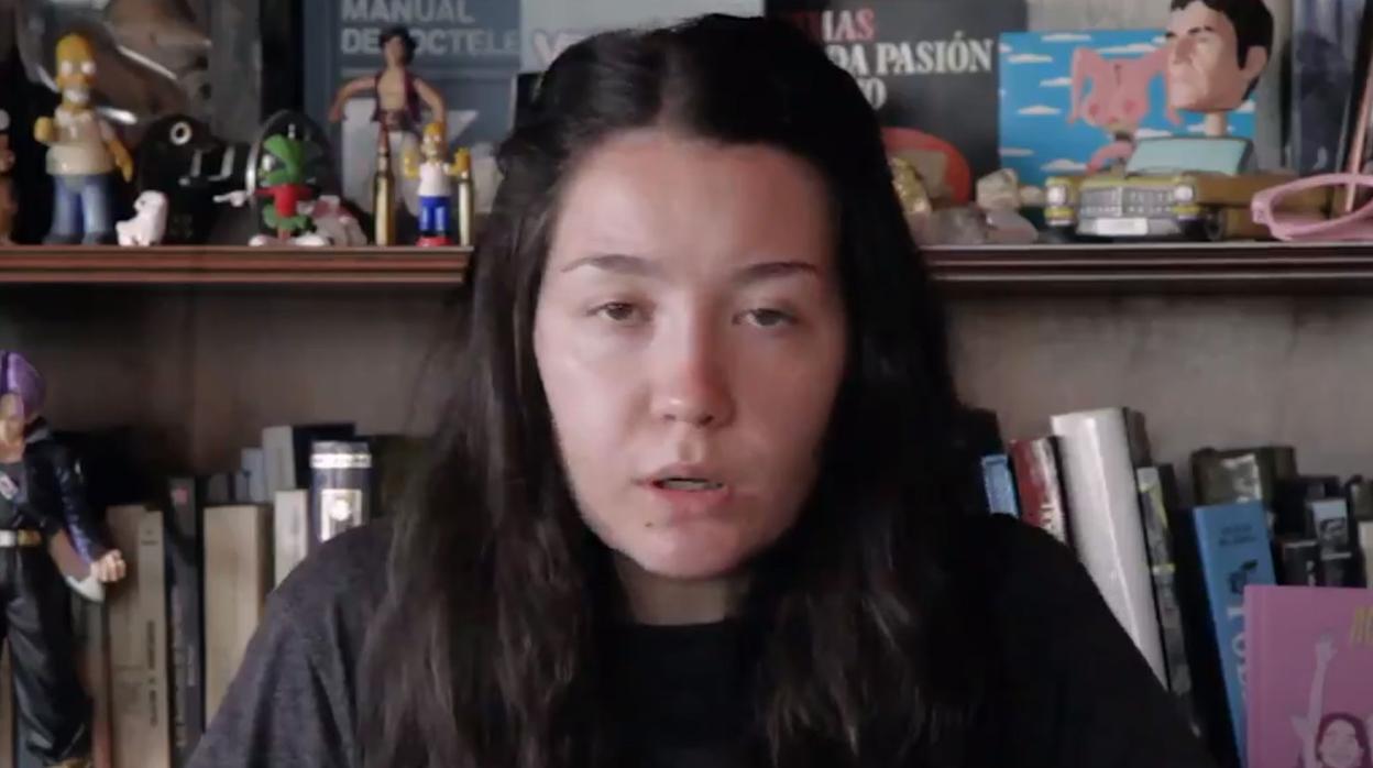 La joven que protagoniza el vídeo