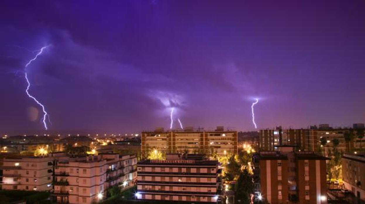Una tormenta en Córdoba