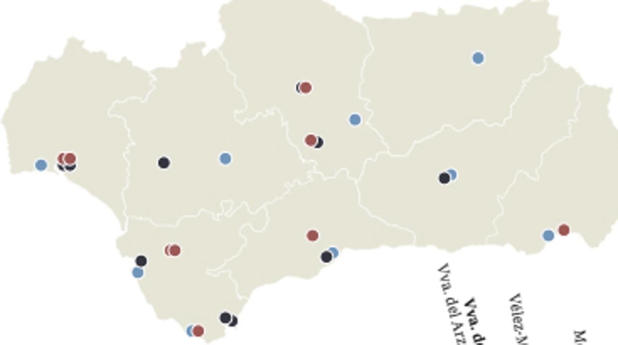 Varios niños en uno de los barrios más deprimidos de Andalucía