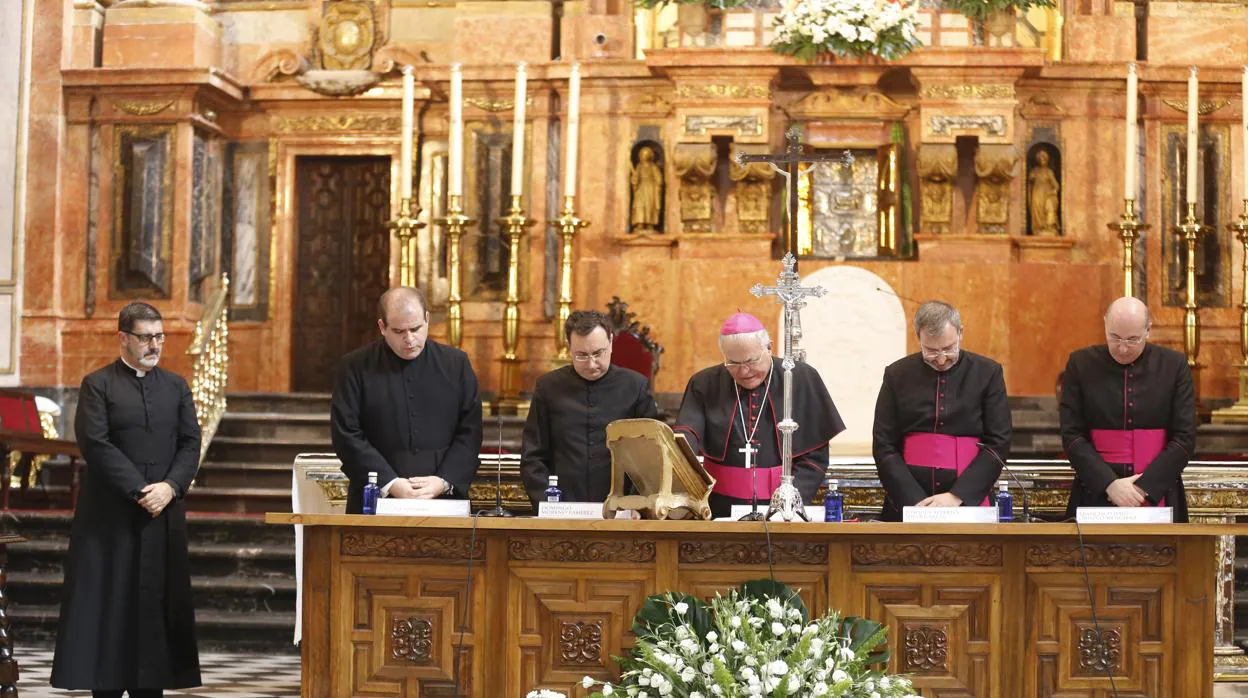 Ceremonia de apertura de la causa del hermano Pedro Manuel Salado en la Catedral de Córdoba