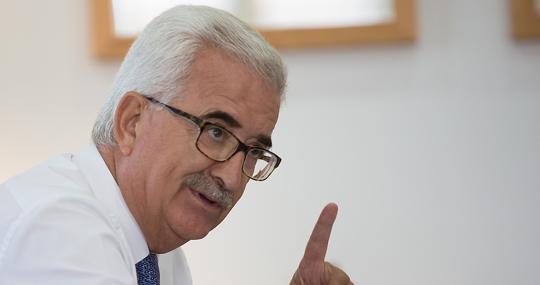 Manuel Jiménez Barrios, consejero de Presidencia de la Junta de Andalucía