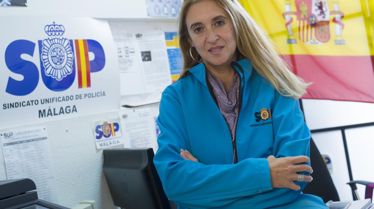 Valencia, en la sede del sindicato en Málaga