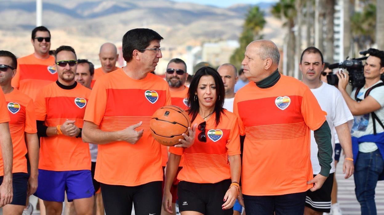 El candidato a la junta de Andalucía por Ciudadanos Antonio Marín