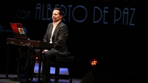 Alberto de Paz, durante uno de sus espectáculos