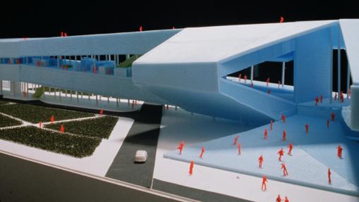 Maqueta de Rem Koolhaas para el Palacio del Sur