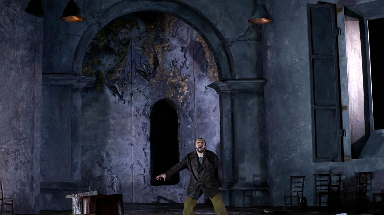 Gregory Kunde, en el papel de Otello, en una representación de la ópera que llegará a Córdoba