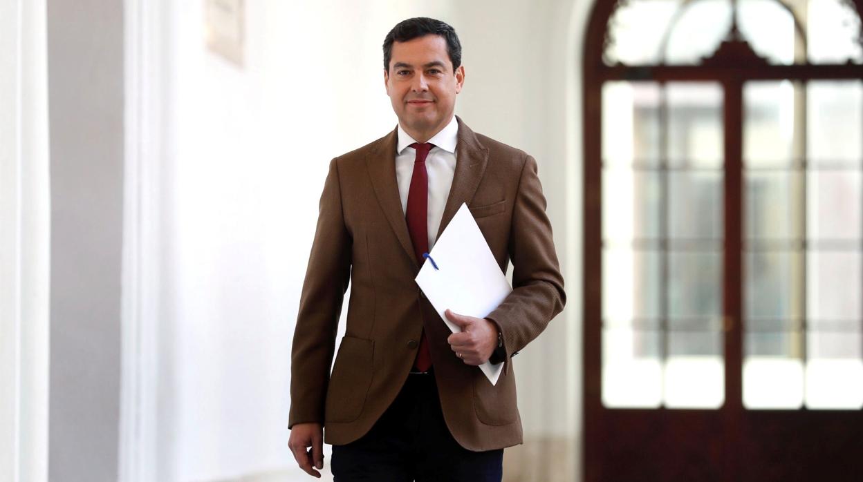 Juanma Moreno, presidente de la Junta de Andalucía