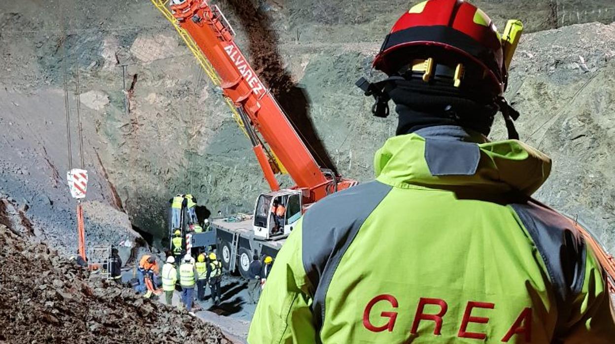 Los trabajos en Totalán para rescatar a Julen