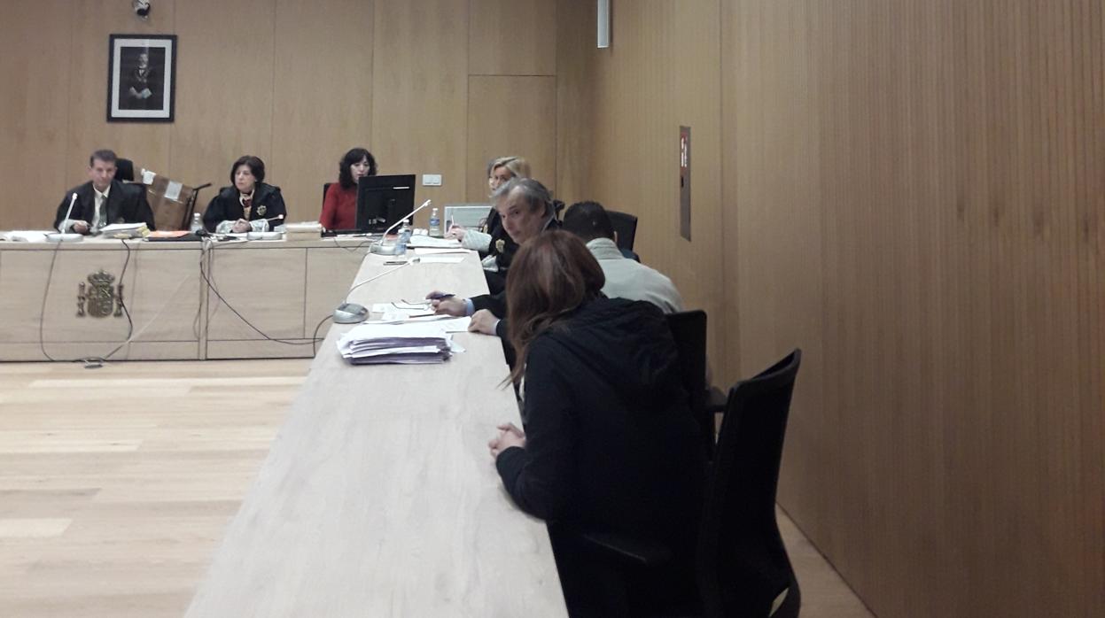 Un momento del juicio, celebrado en la Audiencia Provincial
