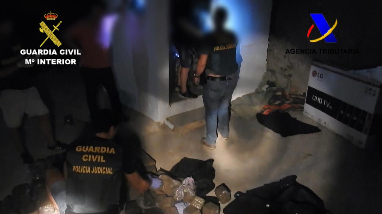 La 'operación Catrina' ha sido desarrollada conjuntamente por la Guardia Civil, la Agencia Tributaria y la Policía sueca