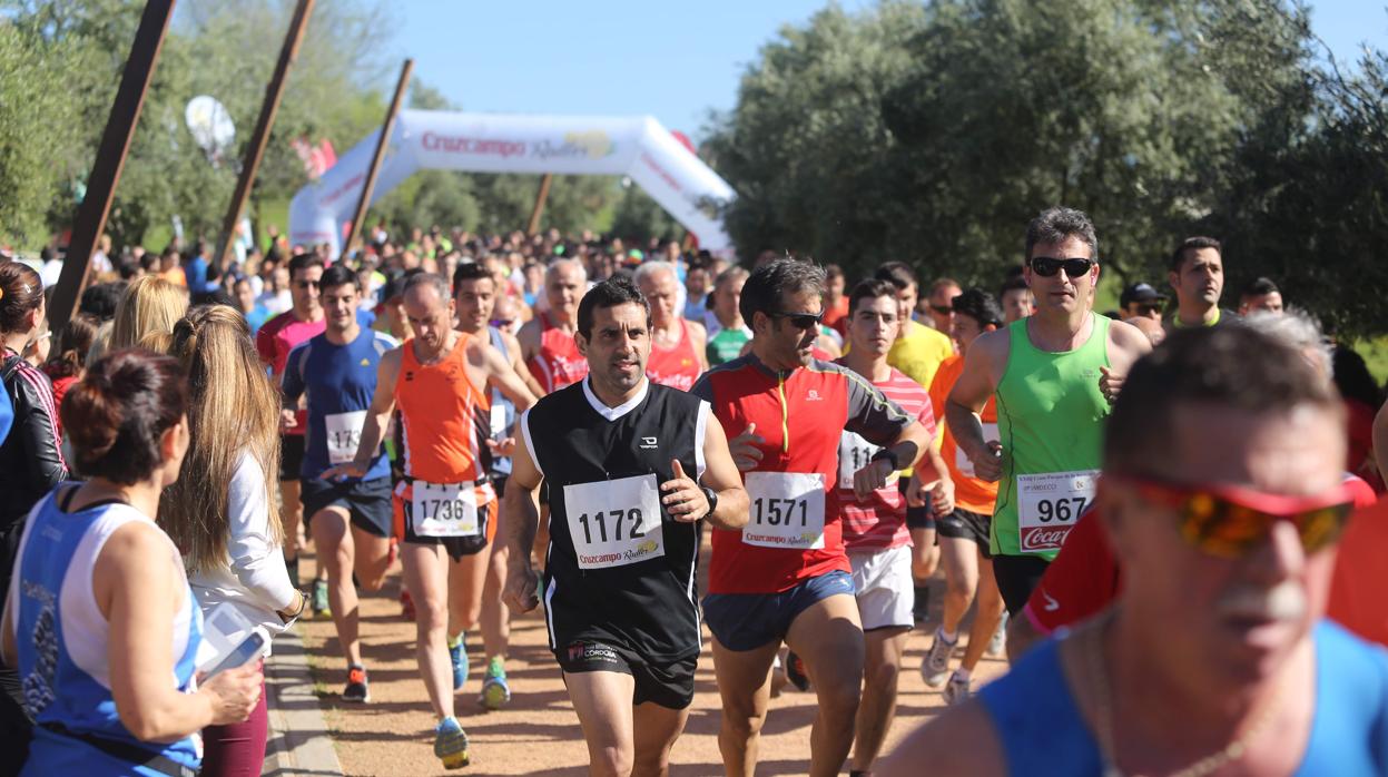 Foto de archivo de una carrera de atletismo