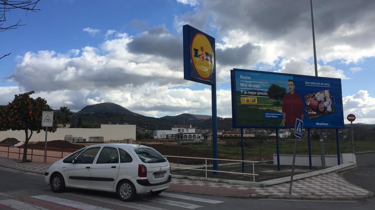 Zona de la avenida Fuente del Río, donde se planean nuevas superficies comerciales en Cabra