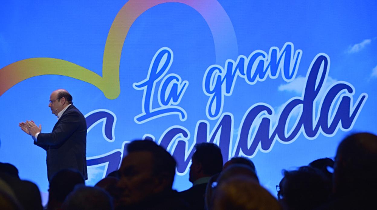 Sebastián Pérez, en la presentación de su programa para las elecciones municipales.