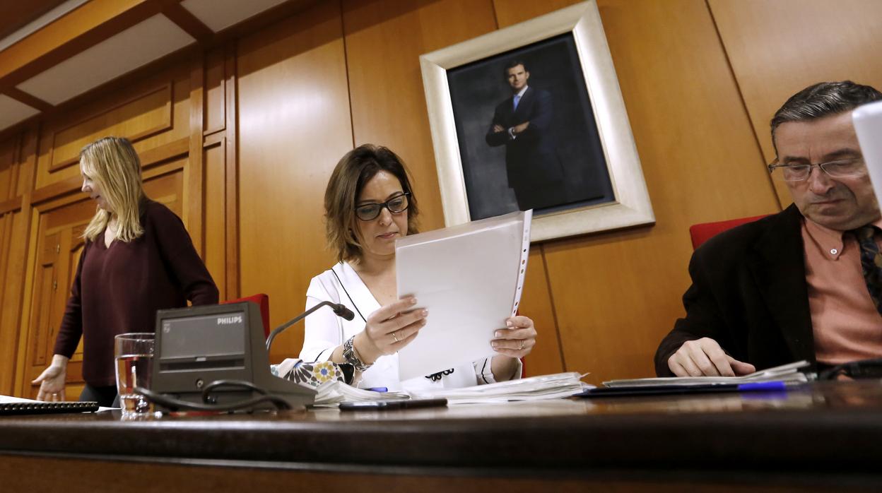 La alcaldesa de Córdoba preside un Pleno municipal