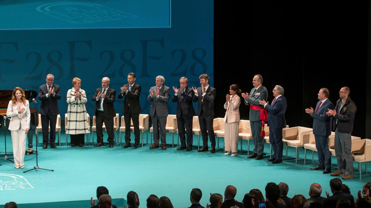 Actp institucional del pasdo 28 de Febrero, Día de Andalucía