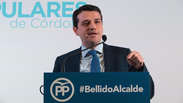 Bellido, candidato del PP al Ayuntamiento de Córdoba, renovará su lista con perfiles ajenos a la política