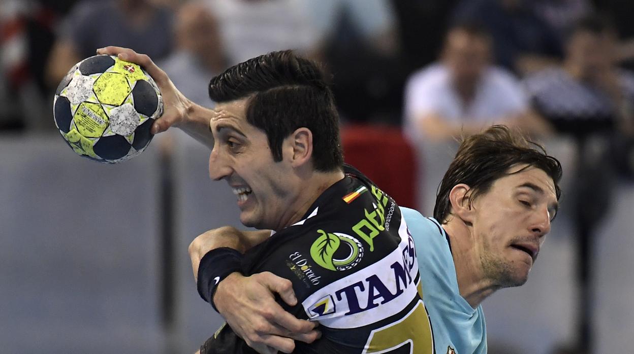 Rudovic, en el partido del Ximénez-Barcelona del año pasado en semis de la Copa del Rey