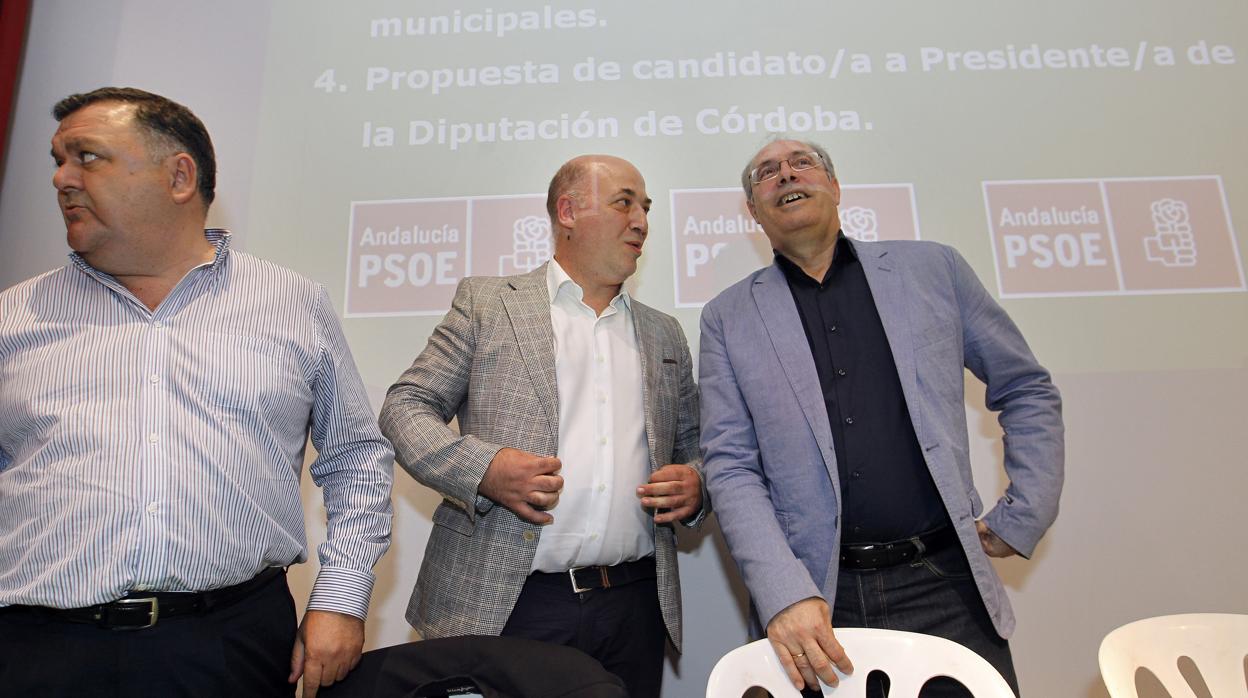 El presidente de la Diputación, Antonio Ruiz, junto a Juan Pablo Durán