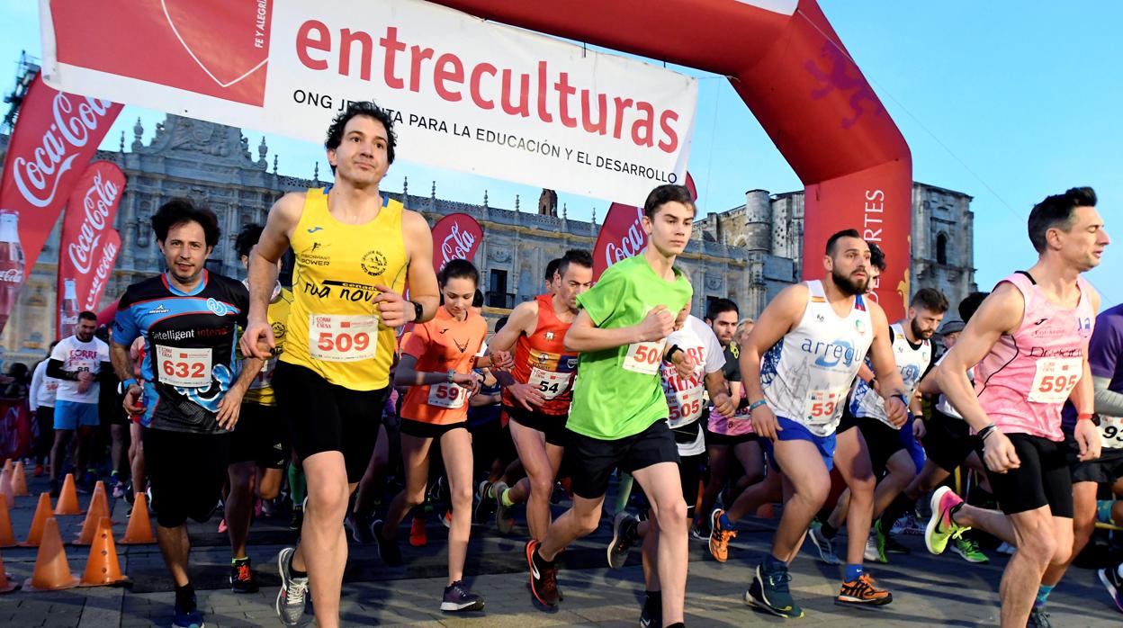 Imagen de una carrera del circuito «Entreculturas» en Castilla León